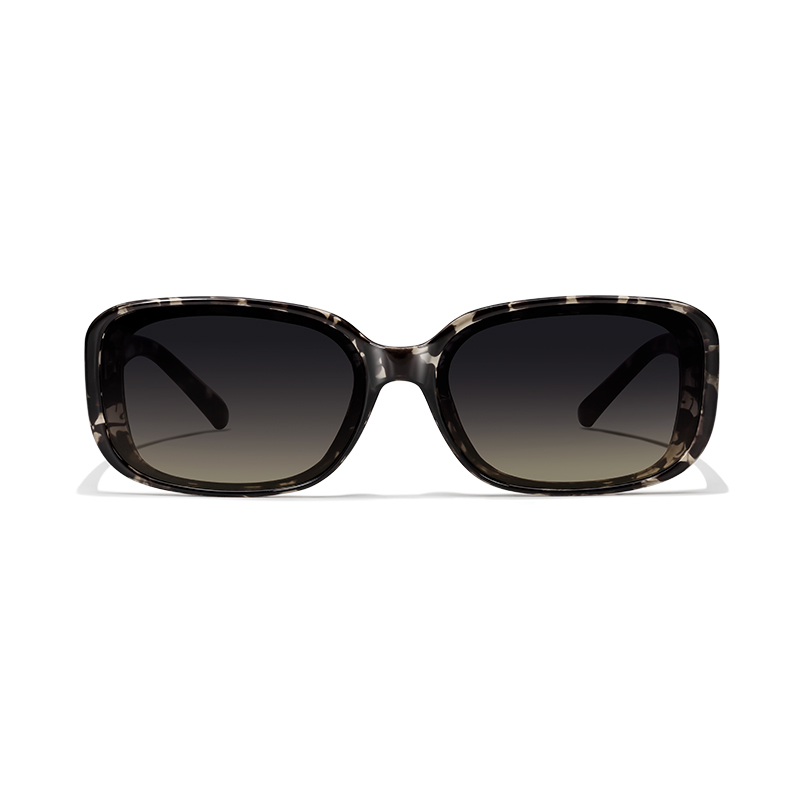 11506 Classic Oversized Square Sunglasses with Designer-Style Logo - Image 3