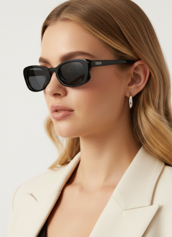 2211 Chic Retro '90s Small Oval Sunglasses | Slim Frame UV400 Protection